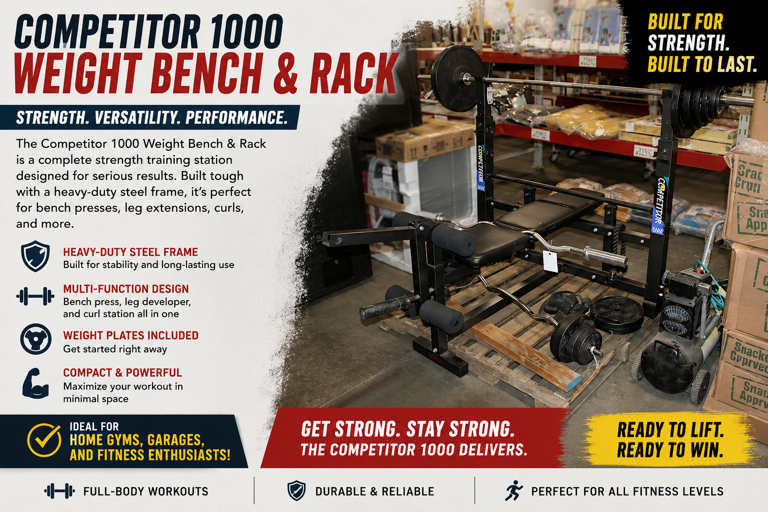 Weight bench